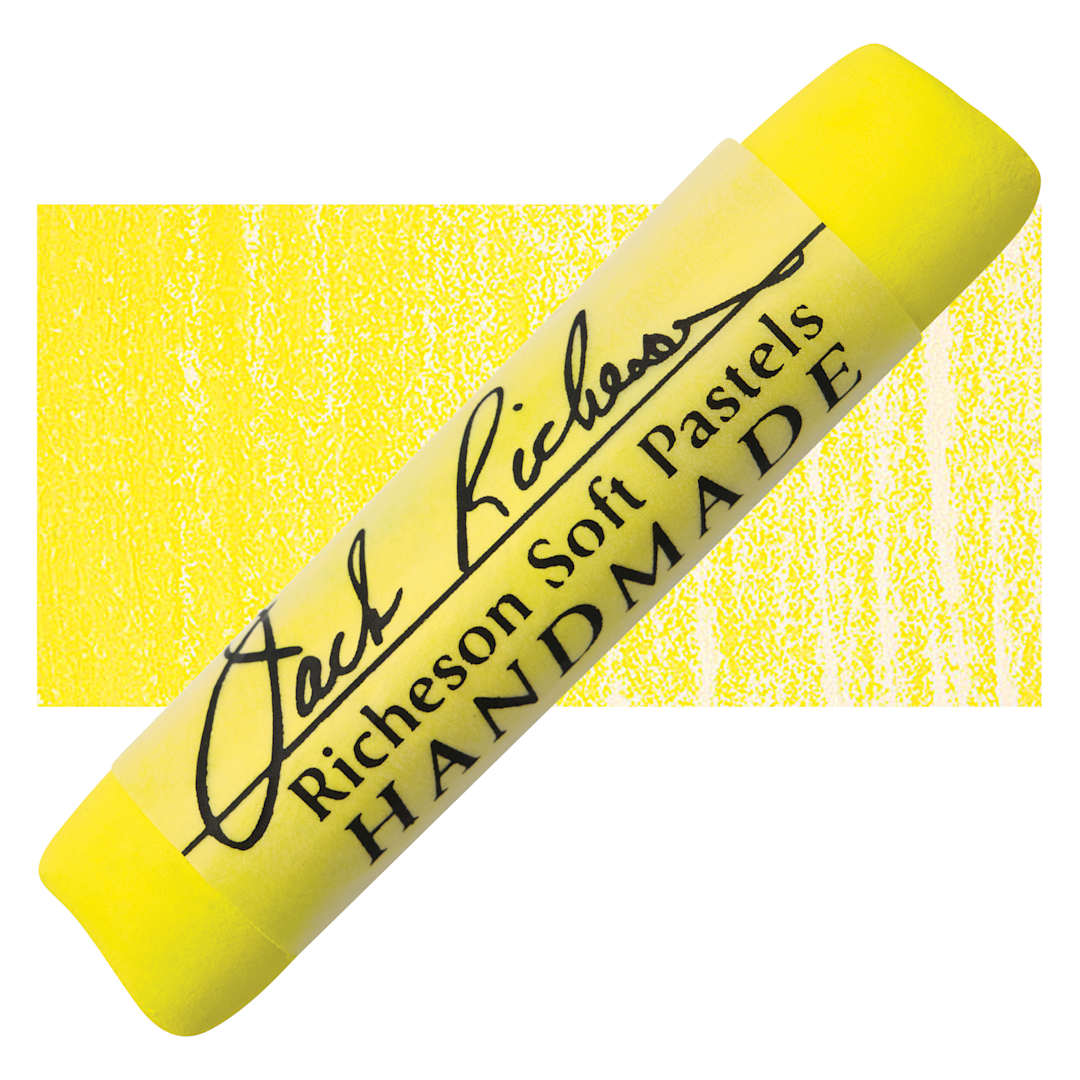 Open in modal - Richeson Handmade Soft Pastel - Yellow 73 pastel and swatch