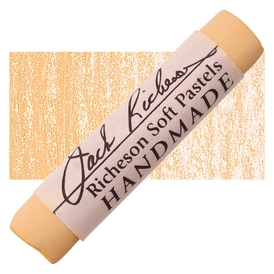 Open in modal - Richeson Handmade Soft Pastel - Yellow 225 pastel and swatch