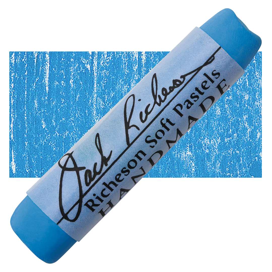 Open in modal - Richeson Handmade Soft Pastel - Blue 34 pastel and swatch