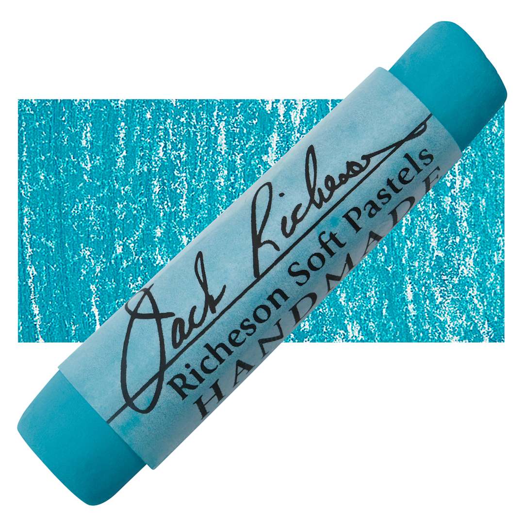 Open in modal - Richeson Handmade Soft Pastel - Blue 48 pastel and swatch