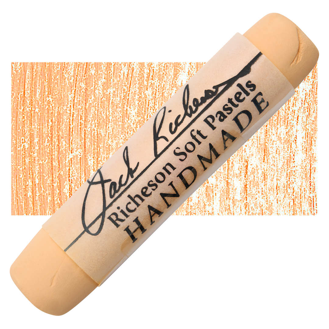 Open in modal - Richeson Handmade Soft Pastel - Earth 104 pastel and swatch