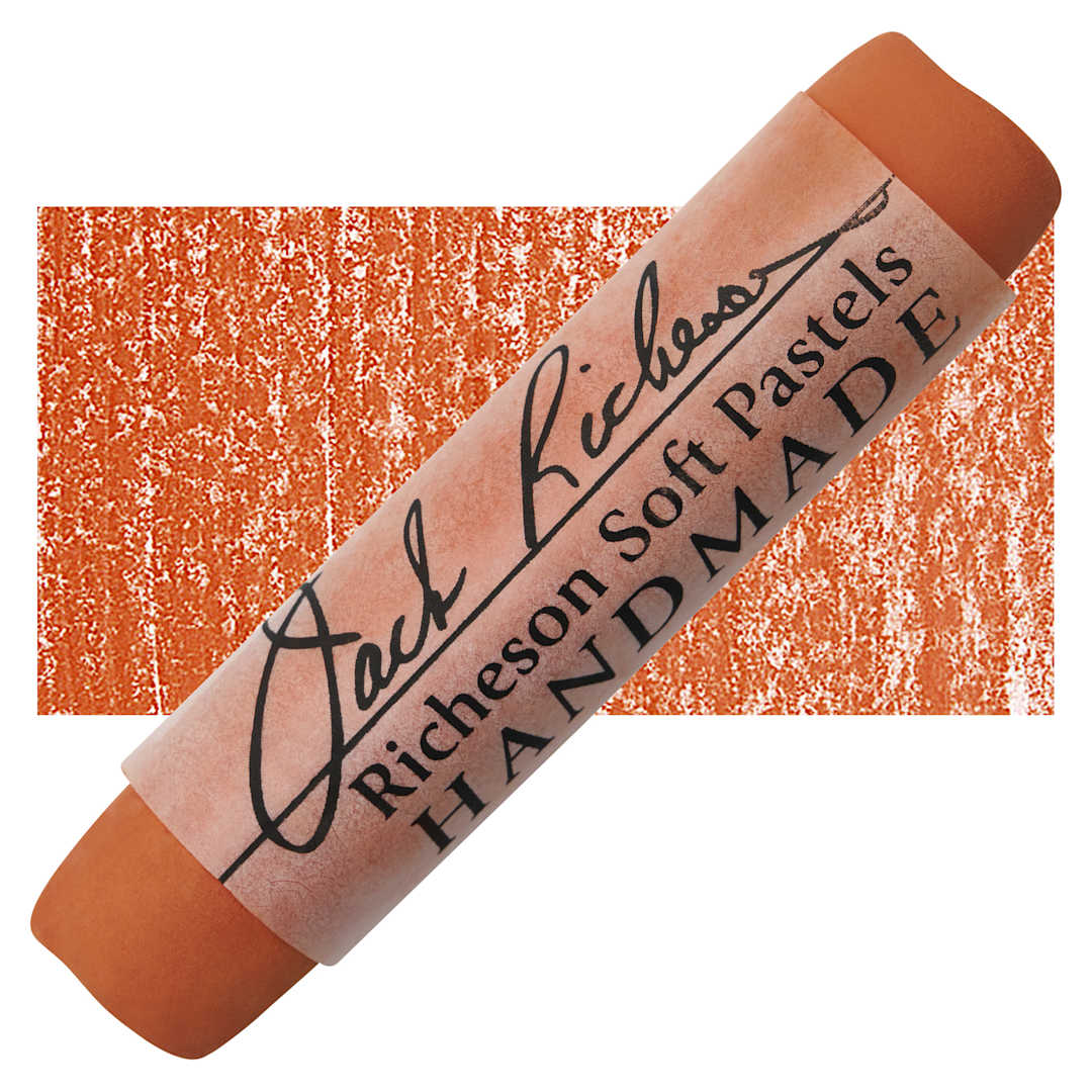 Open in modal - Richeson Handmade Soft Pastel - Earth 116 pastel and swatch