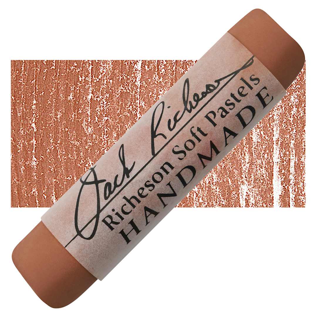 Open in modal - Richeson Handmade Soft Pastel - Earth 120 pastel and swatch