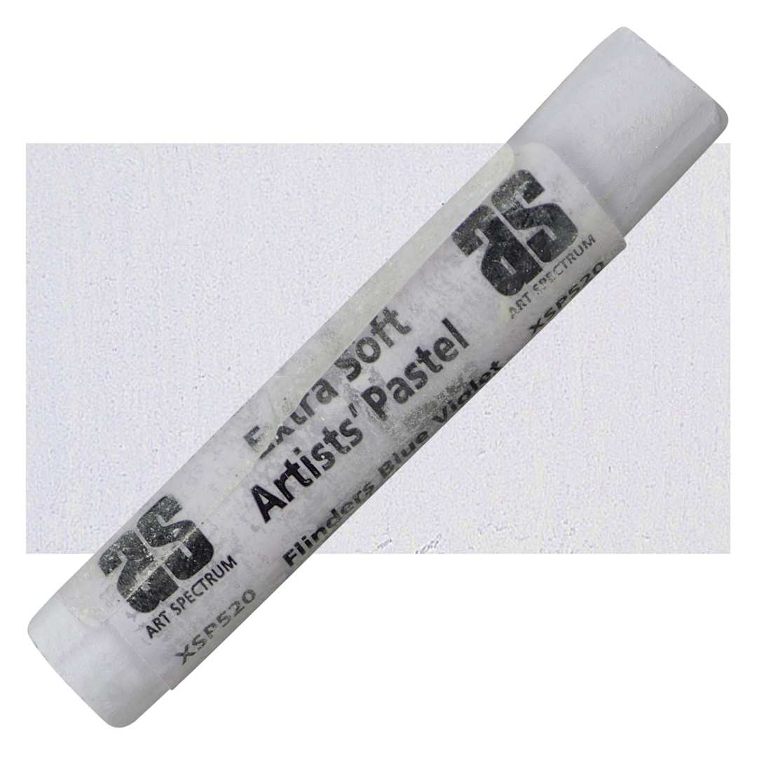 Open in modal - Art Spectrum Tints of White Extra Soft Pastel - Flinders Blue Violet pastel and swatch