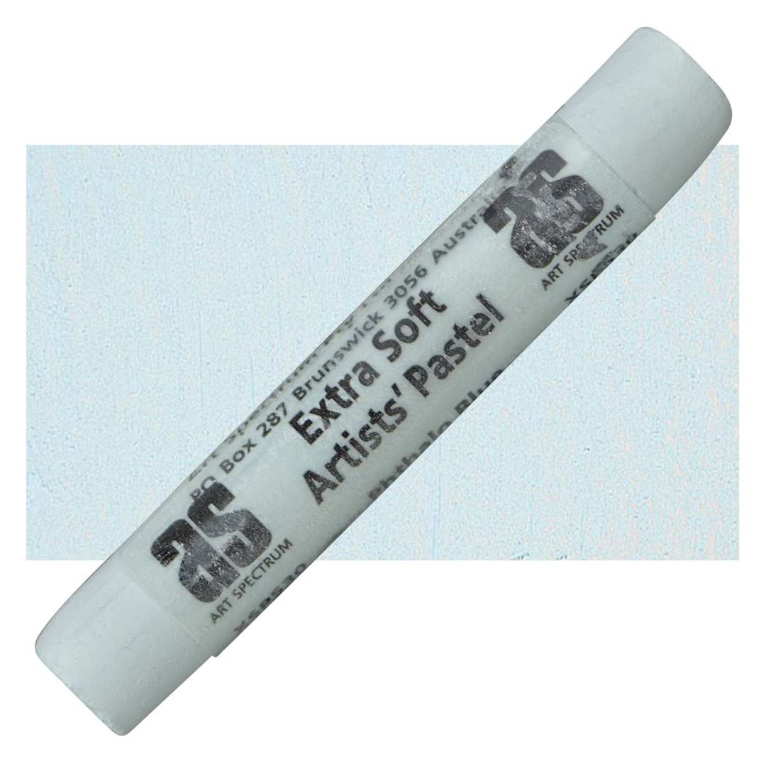 Open in modal - Art Spectrum Tints of White Extra Soft Pastel - Phthalo Blue pastel and swatch
