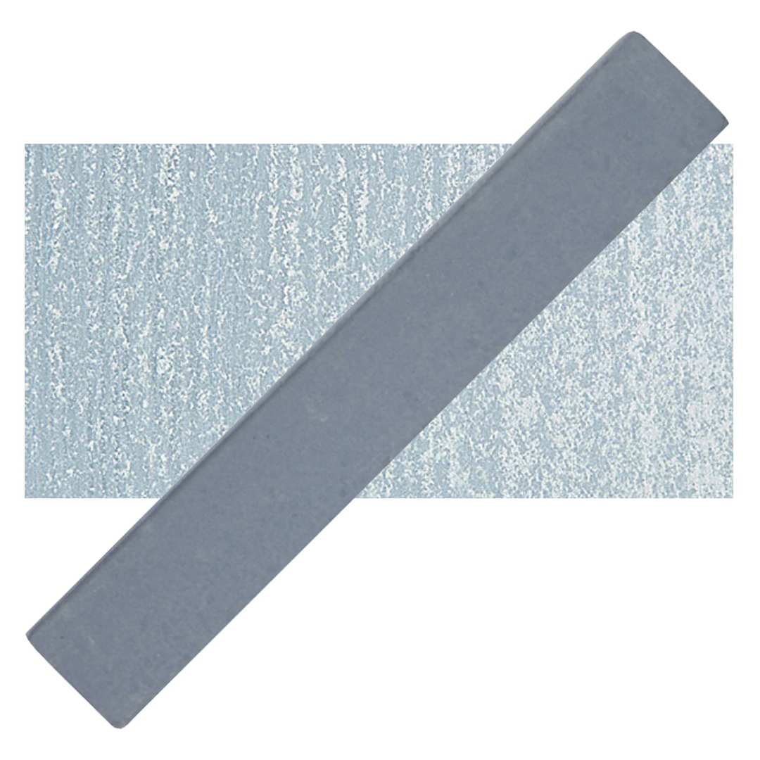 Open in modal - Holbein Artists' Soft Pastel - Cool Gray 1 pastel and swatch