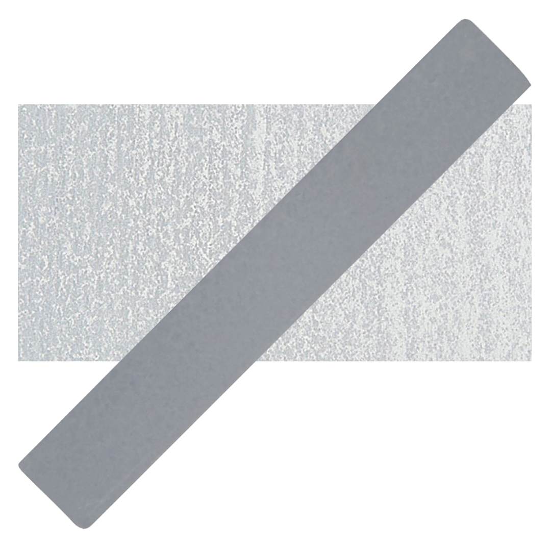 Open in modal - Holbein Artists' Soft Pastel - Dark Gray 3 pastel and swatch
