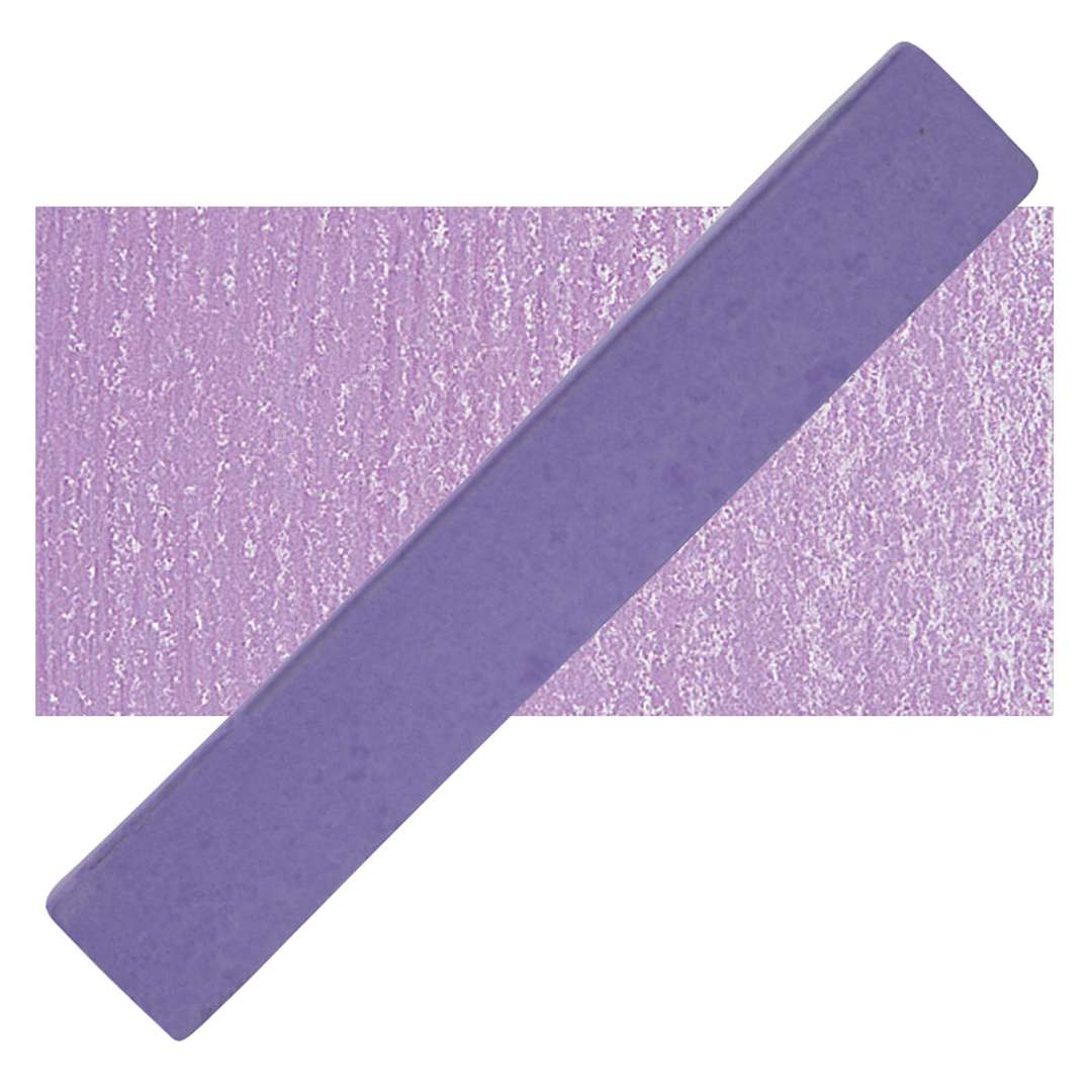 Open in modal - Holbein Artists' Soft Pastel - Lavender 1 pastel and swatch