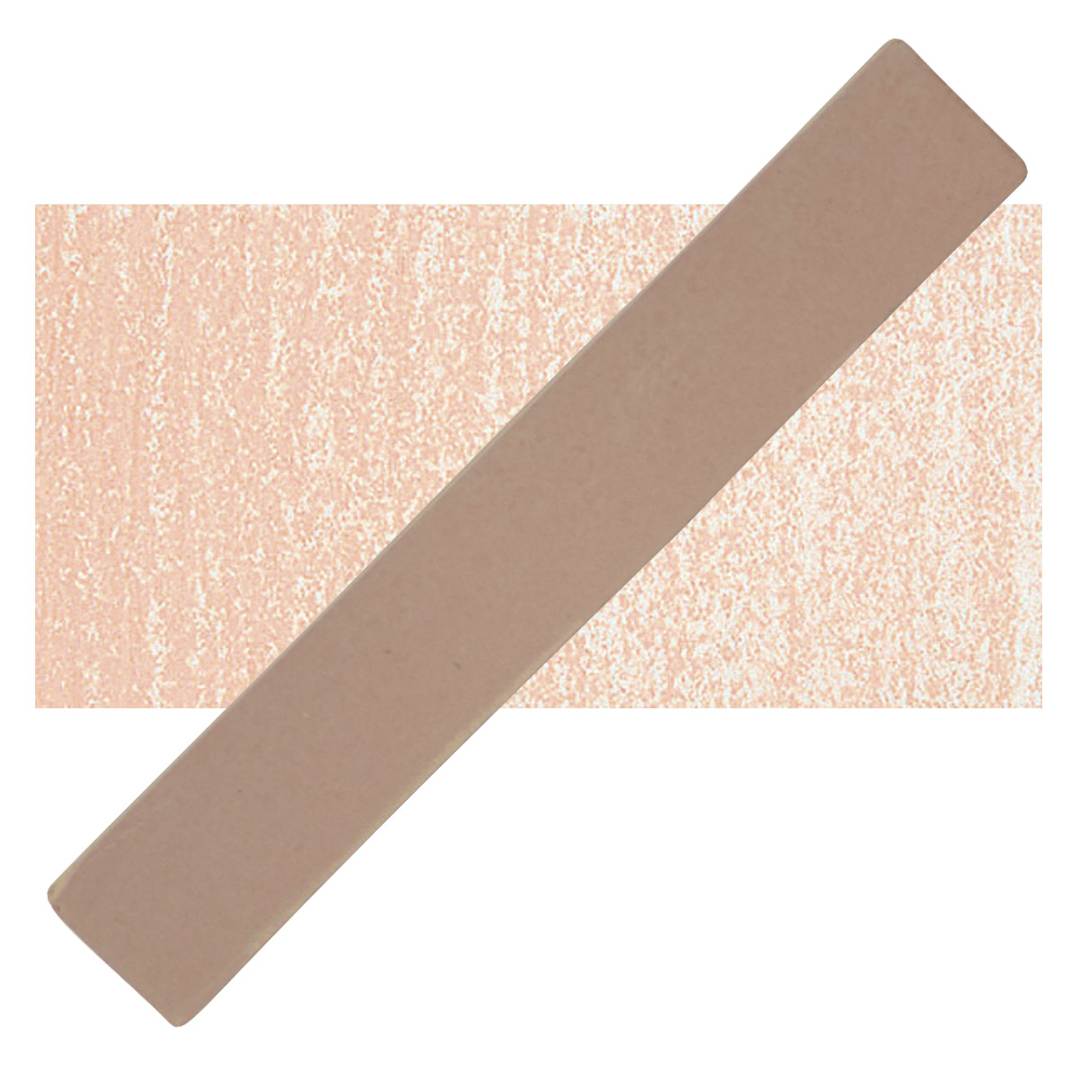 Open in modal - Holbein Artists' Soft Pastel - Pale Brown 2 pastel and swatch