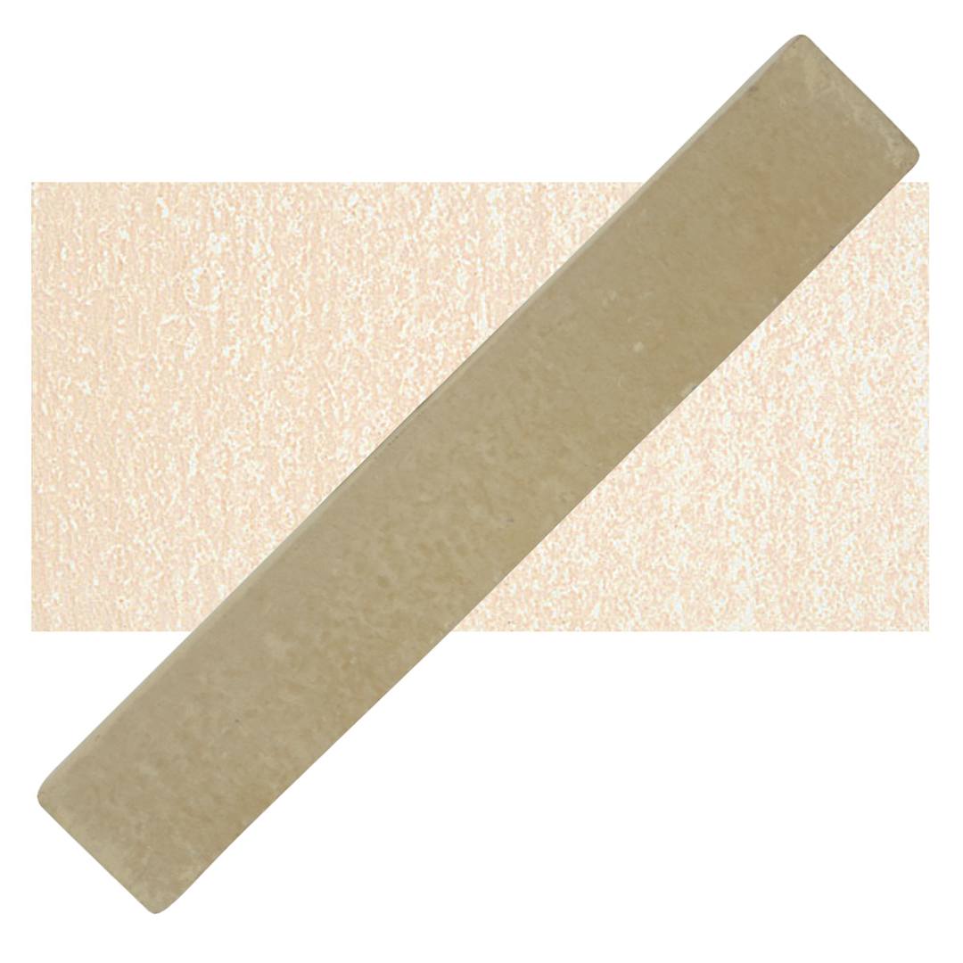 Open in modal - Holbein Artists' Soft Pastel - Pale Brown 3 pastel and swatch