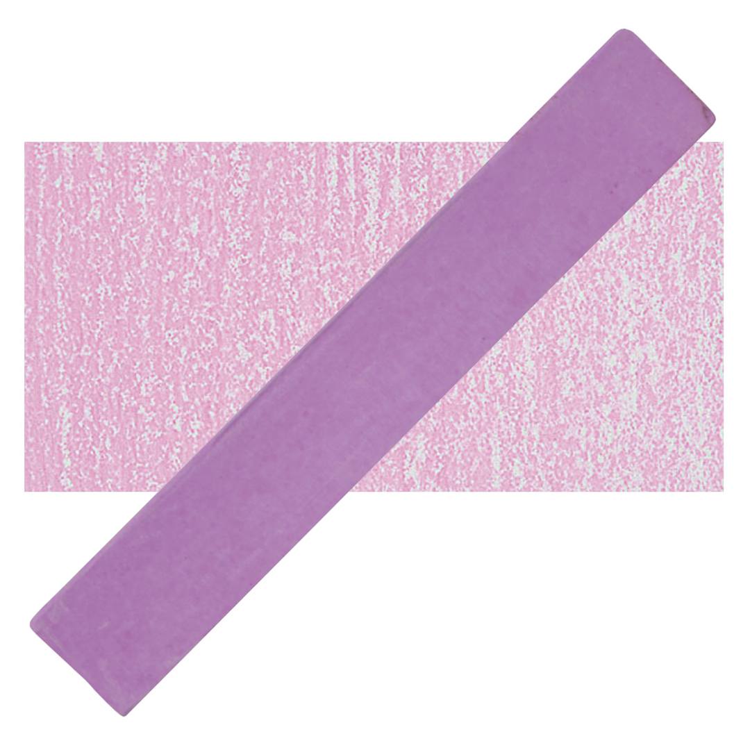 Open in modal - Holbein Artists' Soft Pastel - Pink 3 pastel and swatch