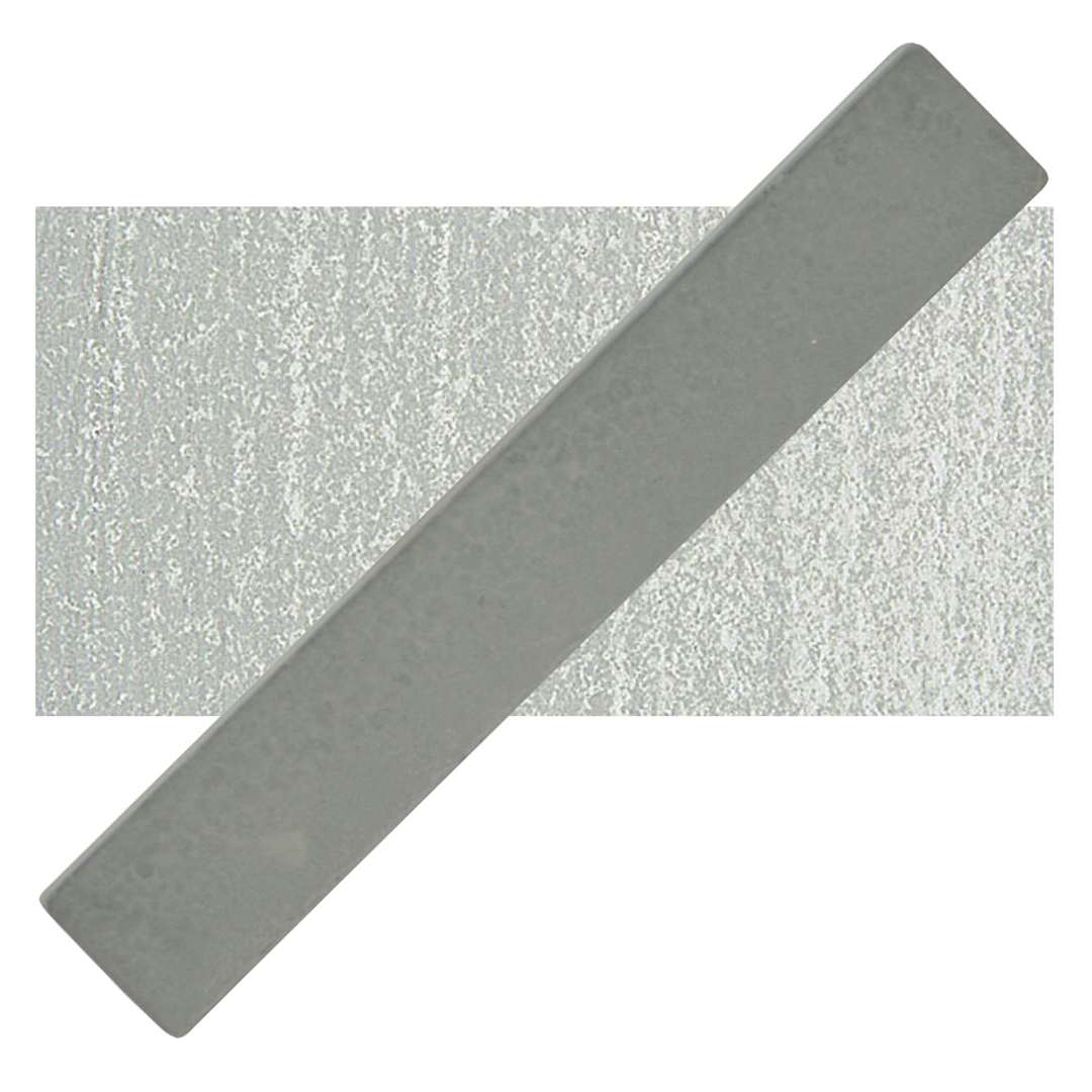 Open in modal - Holbein Artists' Soft Pastel - Yelllow Gray 2 pastel and swatch
