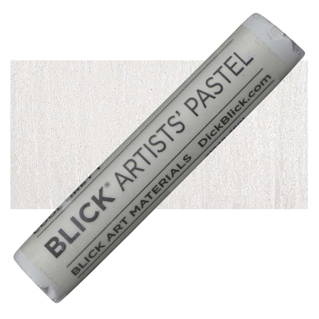 Open in modal - Blick Artists' Soft Pastel - Cool Gray 1 pastel and swatch