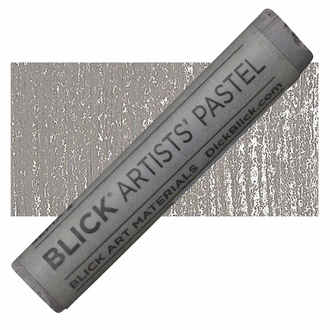 Open in modal - Blick Artists' Soft Pastel - Sepia 2 pastel and swatch