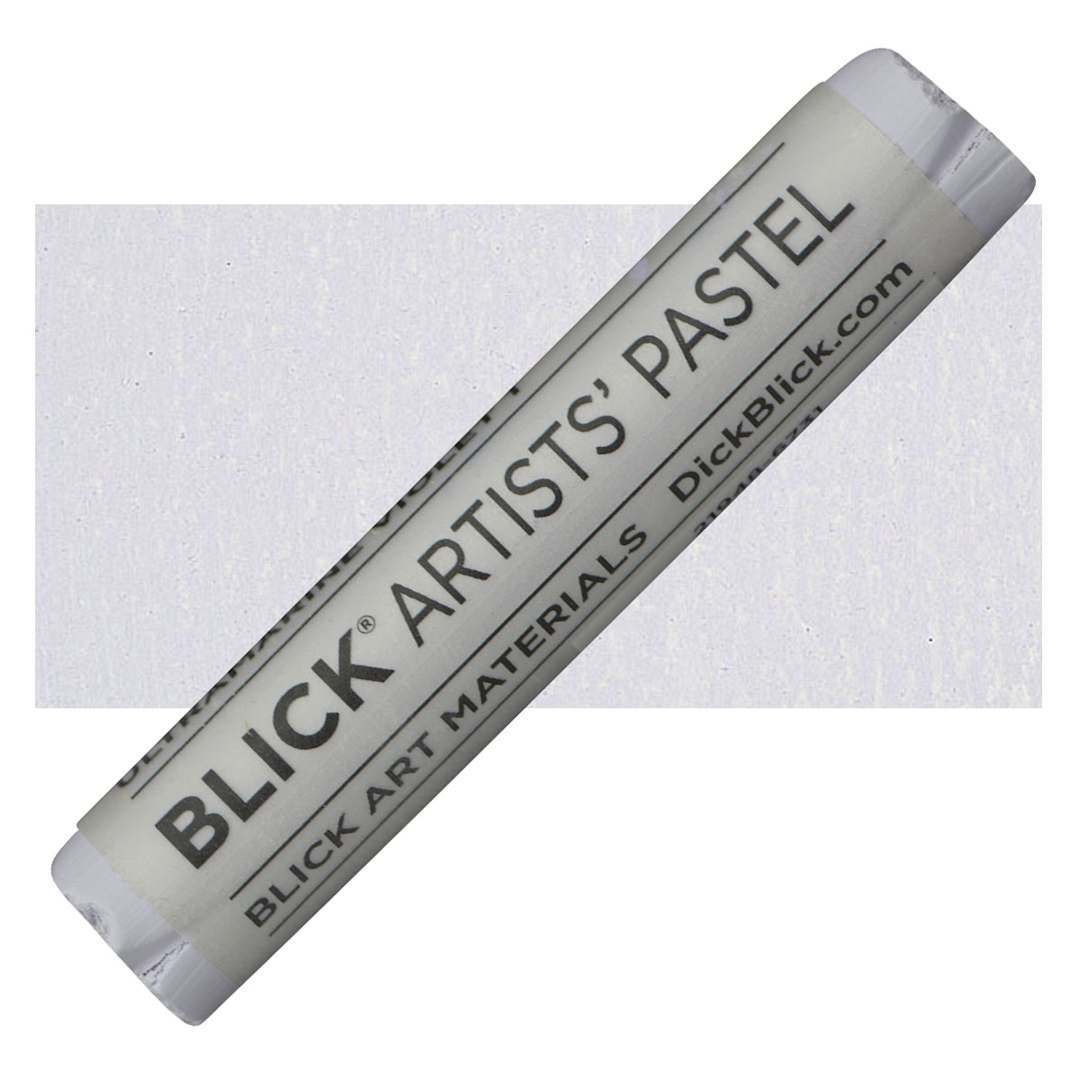 Open in modal - Blick Artists' Soft Pastel - Ultramarine Violet 1 pastel and swatch