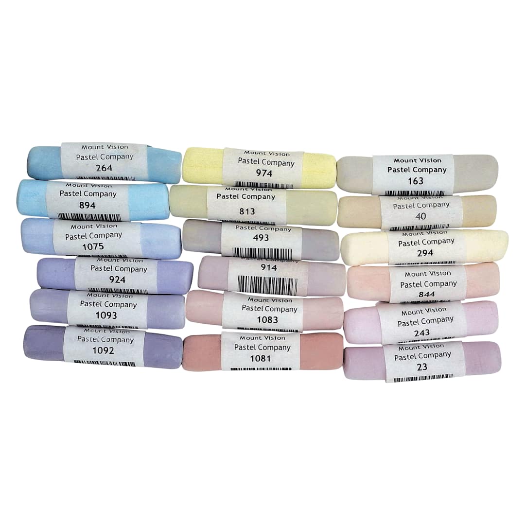 Open in modal - Mount Vision Soft Pastel Set - Sky, Set of 18