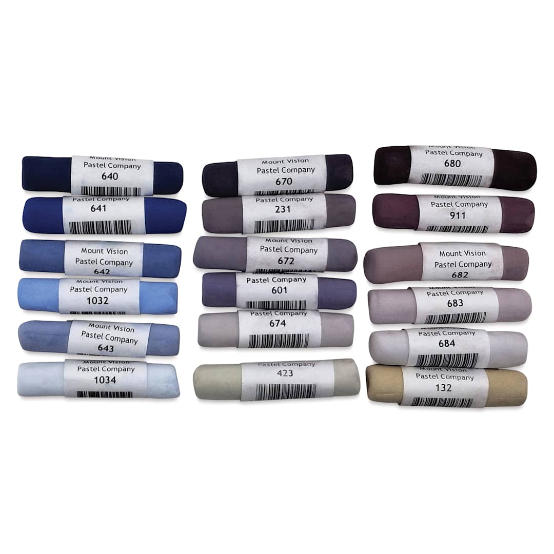 Open in modal - Mount Vision Soft Pastel Set - Thunderstorm, Set of 18