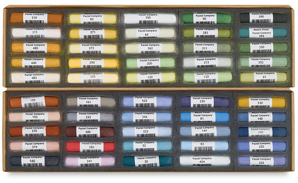 Open in modal - Mount Vision Soft Pastels and Sets - Landscape Set of 50 