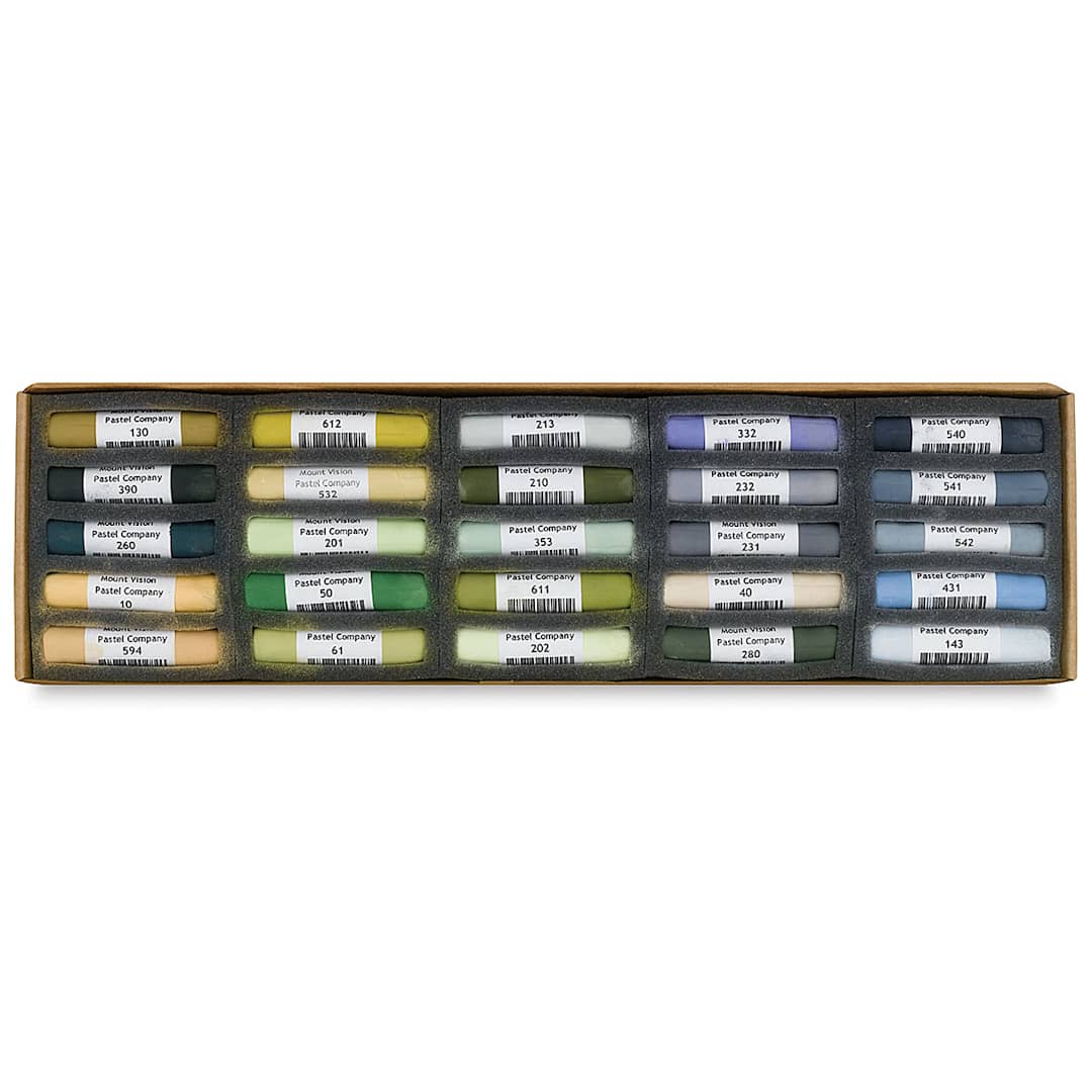 Open in modal - Mount Vision Soft Pastel Set - Workshop Supplement E Plein Air, Set of 25
