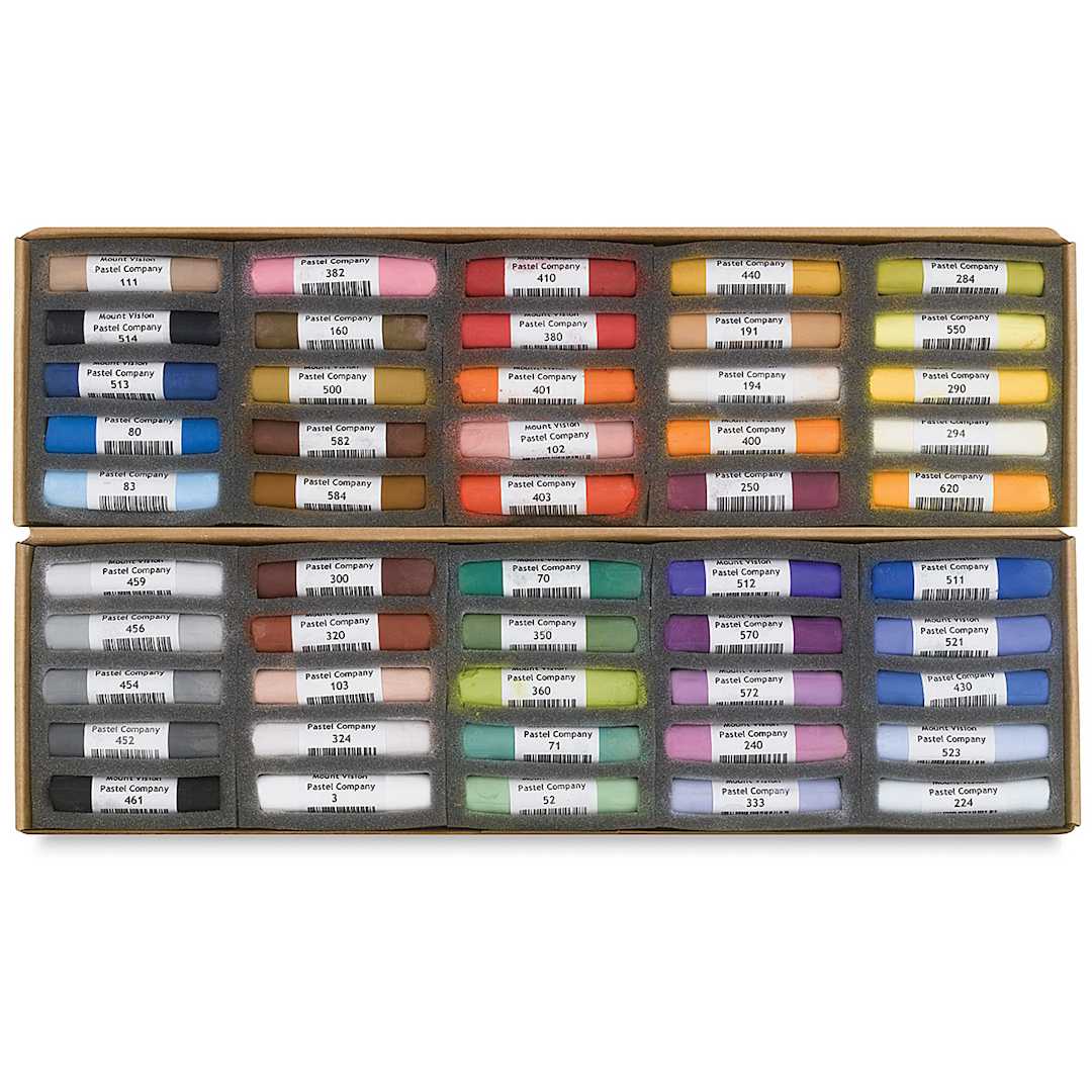 Open in modal - Mount Vision Handmade Pastel - Workshop Set, Set of 50