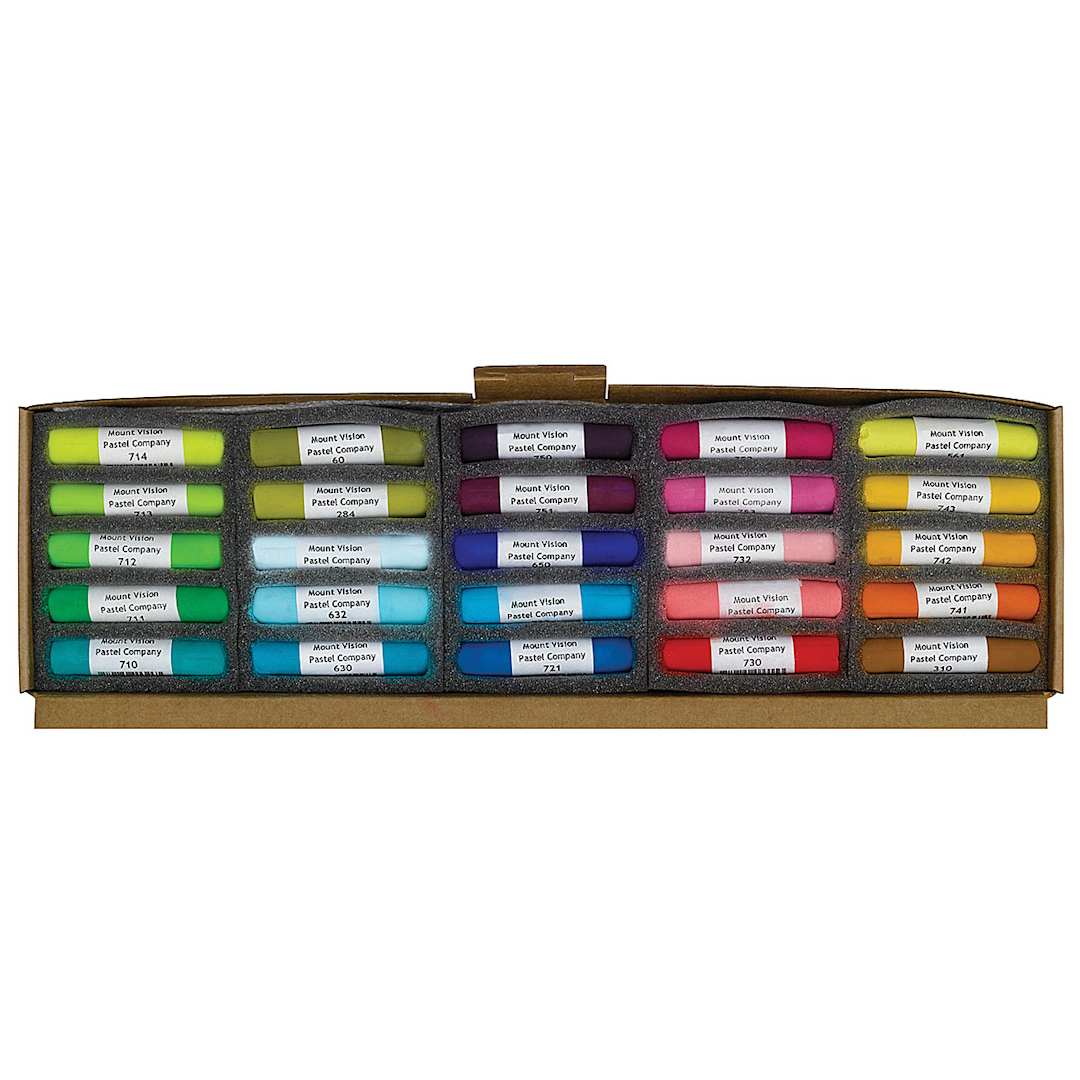 Open in modal - Mount Vision Handmade Pastel - Tropical Colors, Set of 25