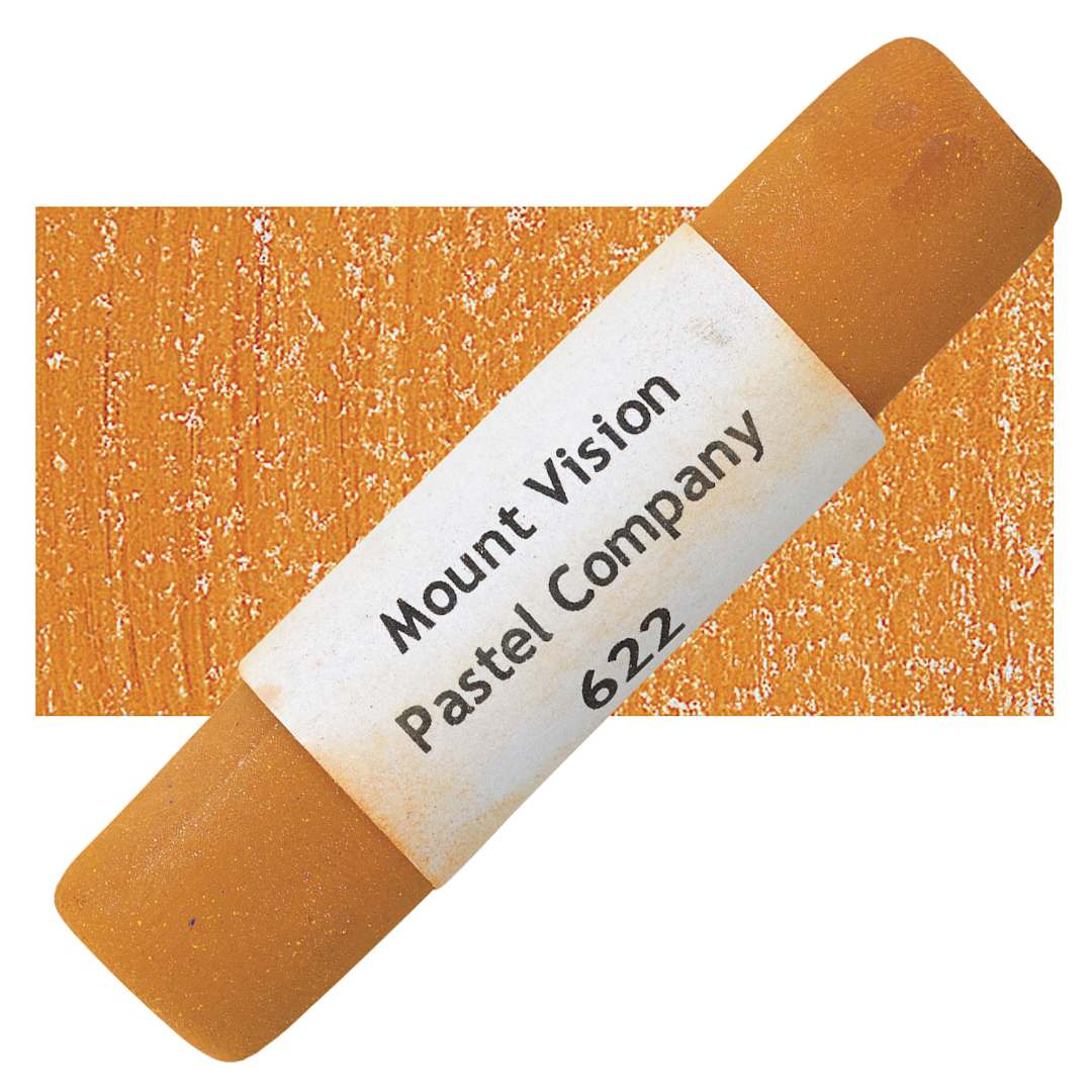 Open in modal - Mount Vision Handmade Pastel - Autumn Gold 622 pastel and swatch