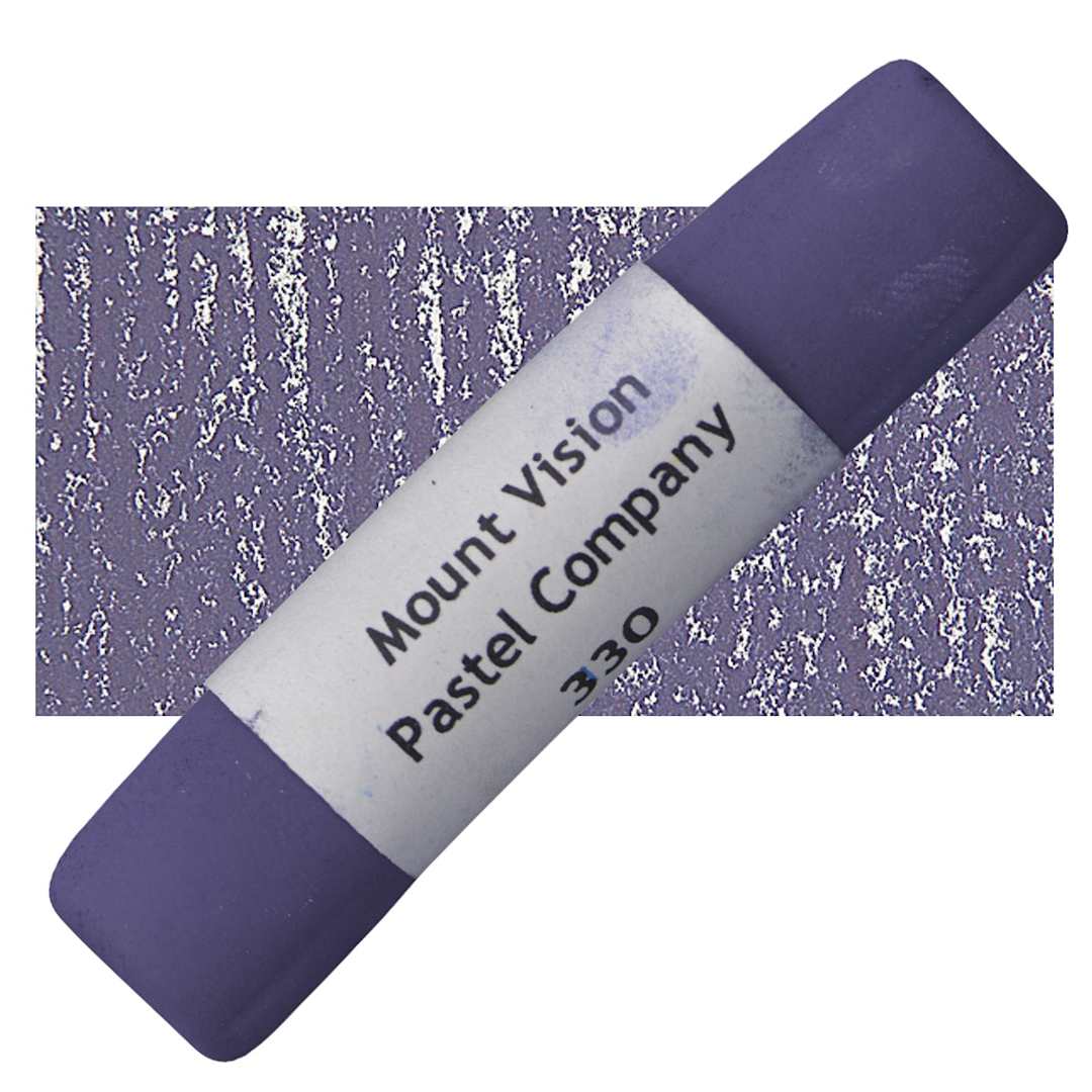 Open in modal - Mount Vision Handmade Pastel - Blue Violet 330 pastel and swatch