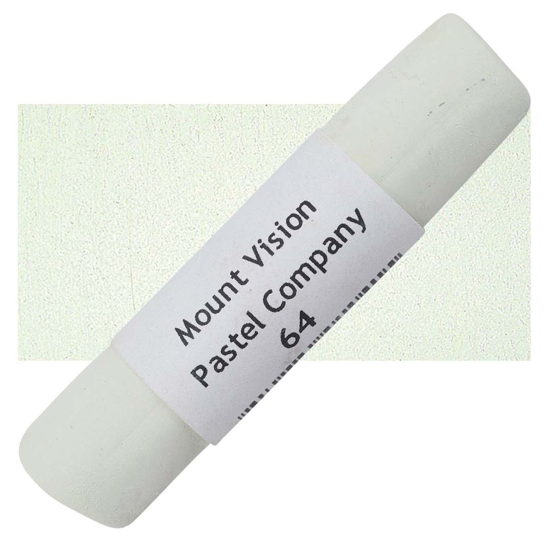 Open in modal - Mount Vision Handmade Pastel - Cool Grass Green 64 pastel and swatch