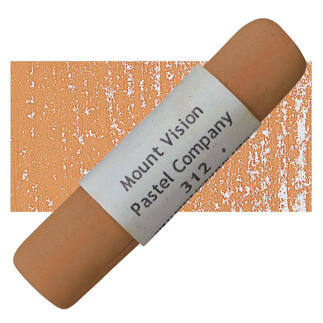 Open in modal - Mount Vision Handmade Pastel - Earth Orange 312 pastel and swatch