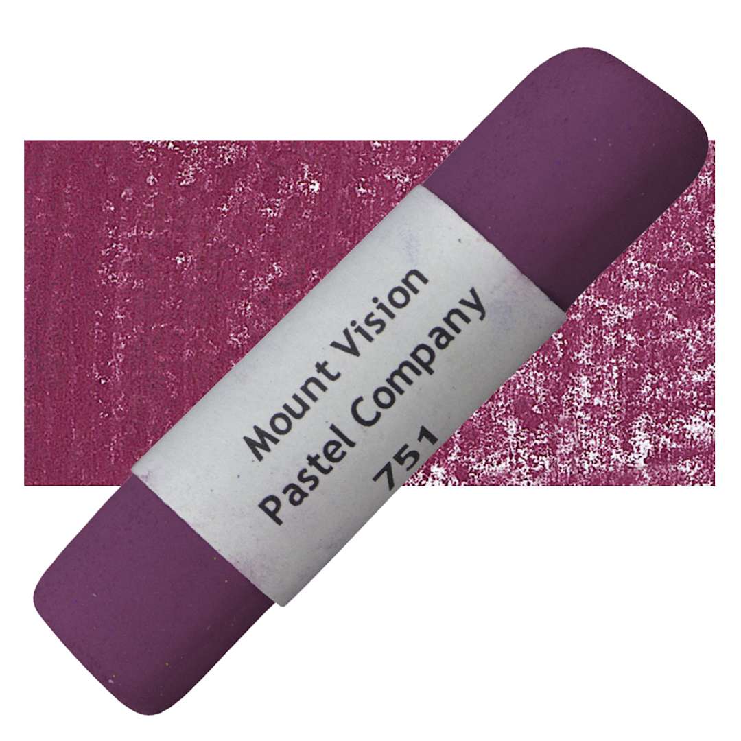 Open in modal - Mount Vision Handmade Pastel - Fuscia 751 pastel and swatch