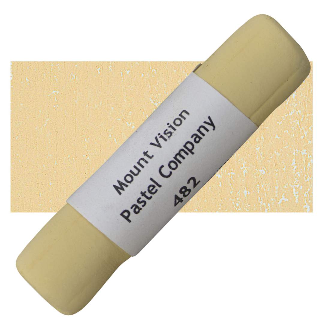 Open in modal - Mount Vision Handmade Pastel - Gold Ochre 482 pastel and swatch