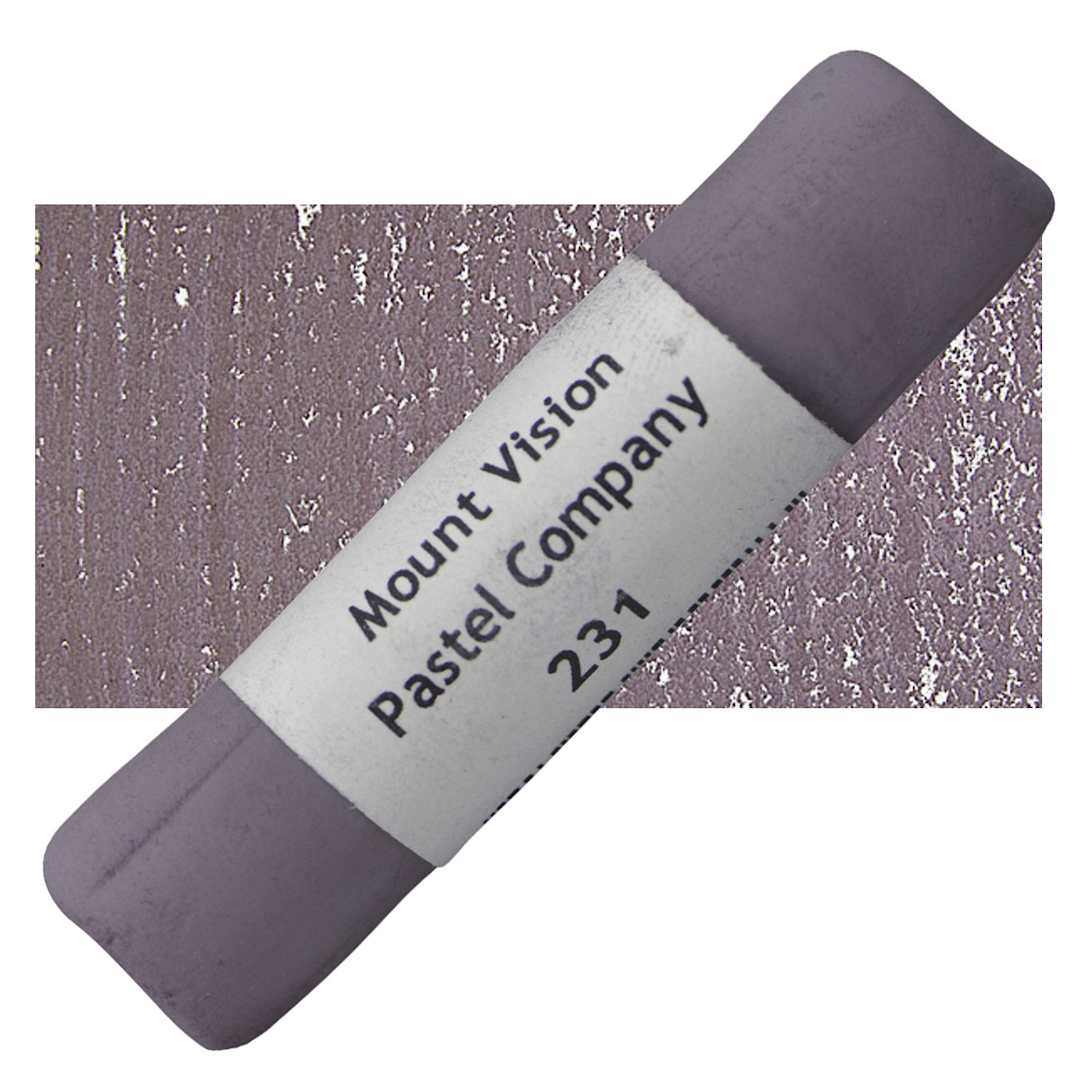 Open in modal - Mount Vision Handmade Pastel - Gray Violet 231 pastel and swatch