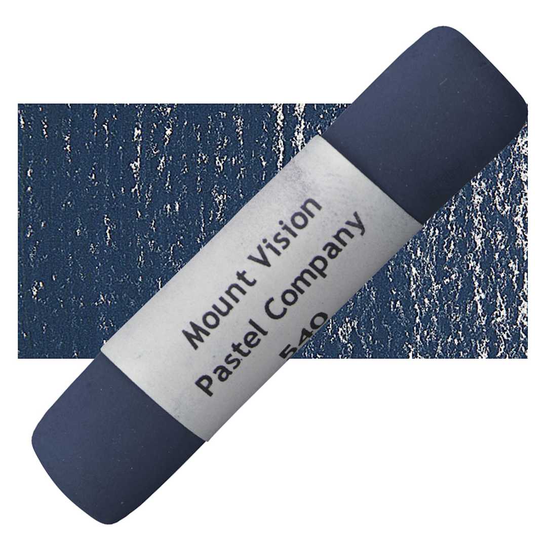 Open in modal - Mount Vision Handmade Pastel - Midnight Blue 540 pastel and swatch
