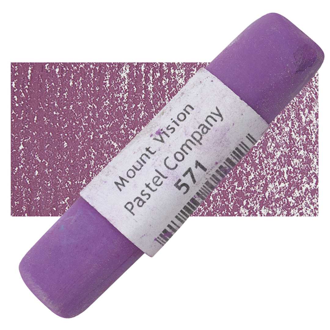 Open in modal - Mount Vision Handmade Pastel - Red Purple 571 pastel and swatch