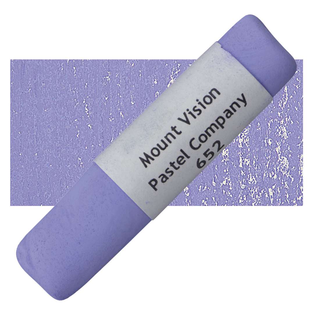 Open in modal - Mount Vision Handmade Pastel - Rich Violet 652 pastel and swatch