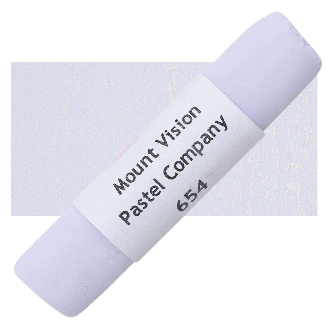 Open in modal - Mount Vision Handmade Pastel - Rich Violet 654 pastel and swatch