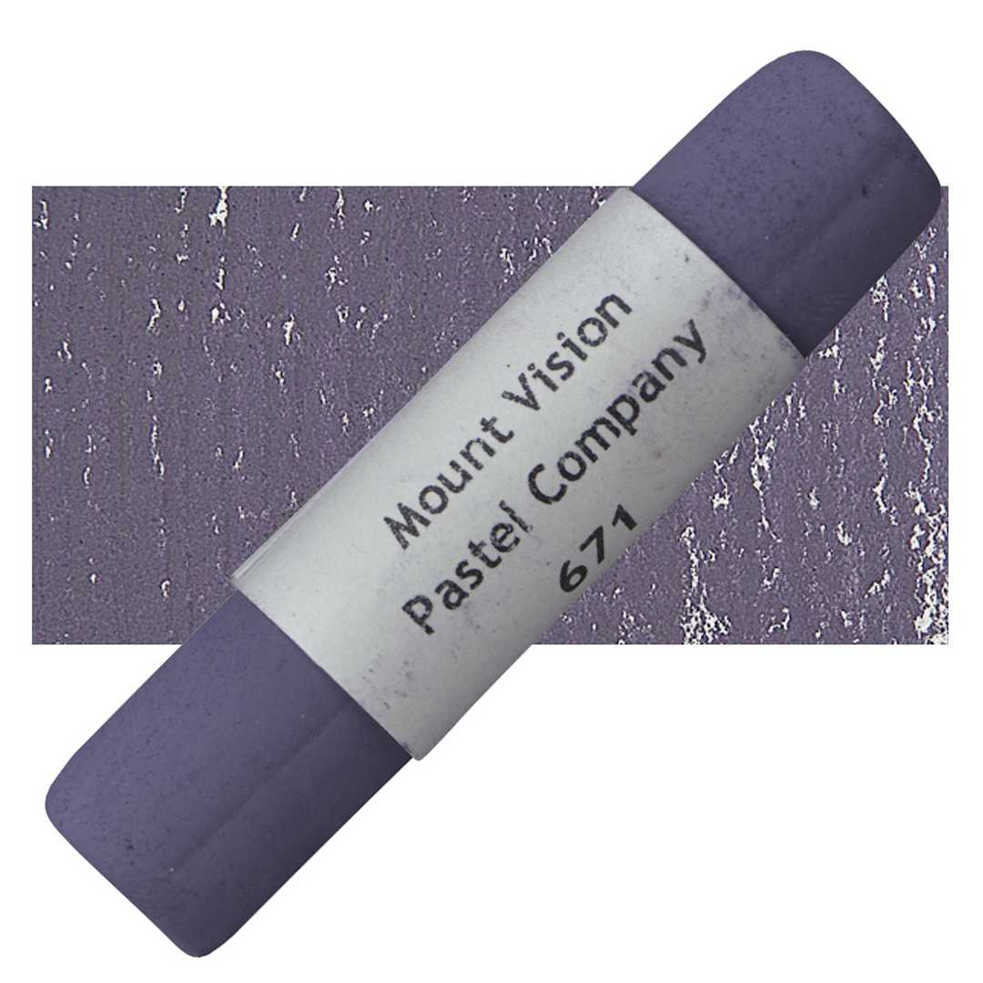Open in modal - Mount Vision Handmade Pastel - Thunderstorm Violet 671 pastel and swatch