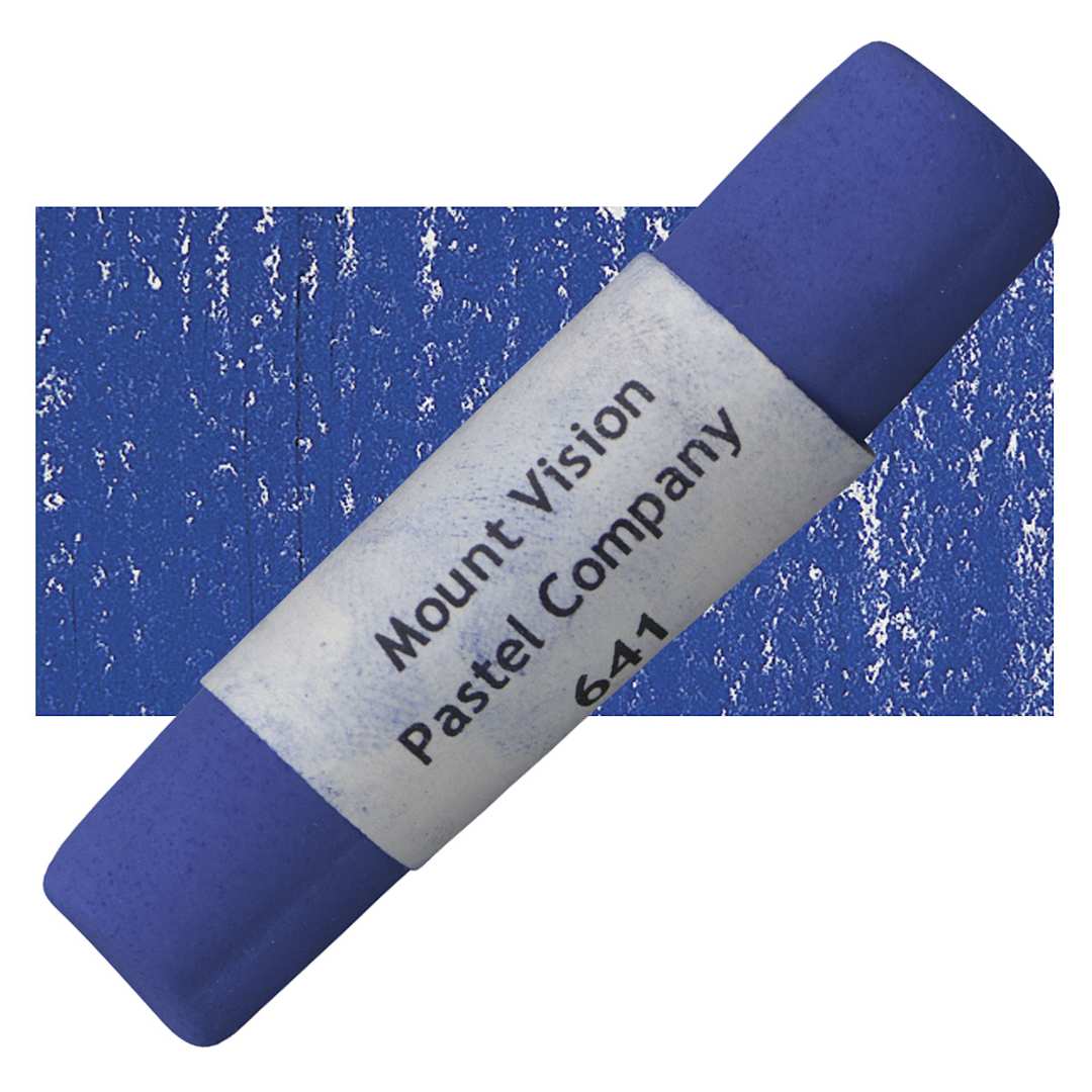 Open in modal - Mount Vision Handmade Pastel - Thunderstorm Blue 641 pastel and swatch