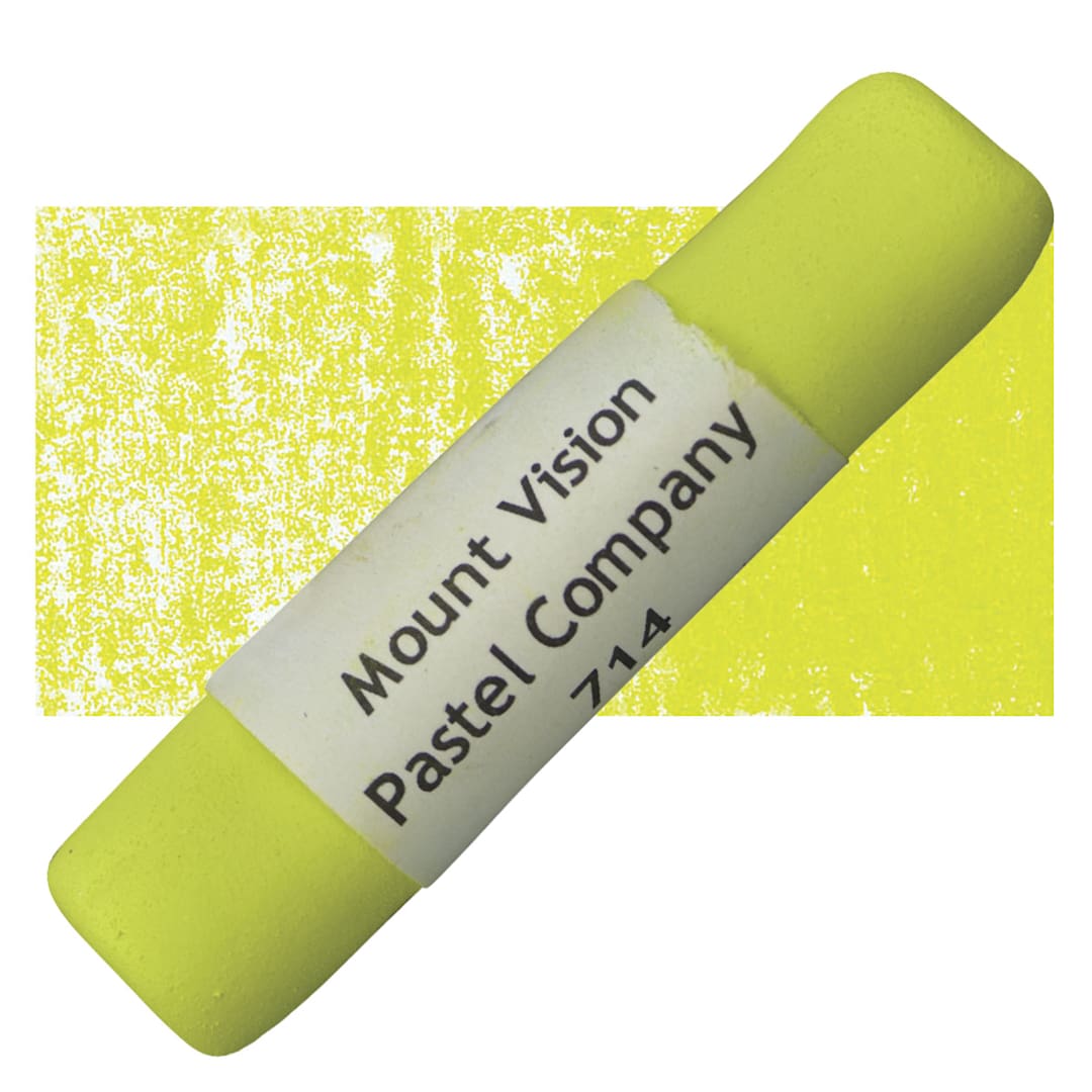 Open in modal - Mount Vision Handmade Pastel - Tropical Green 714 pastel and swatch