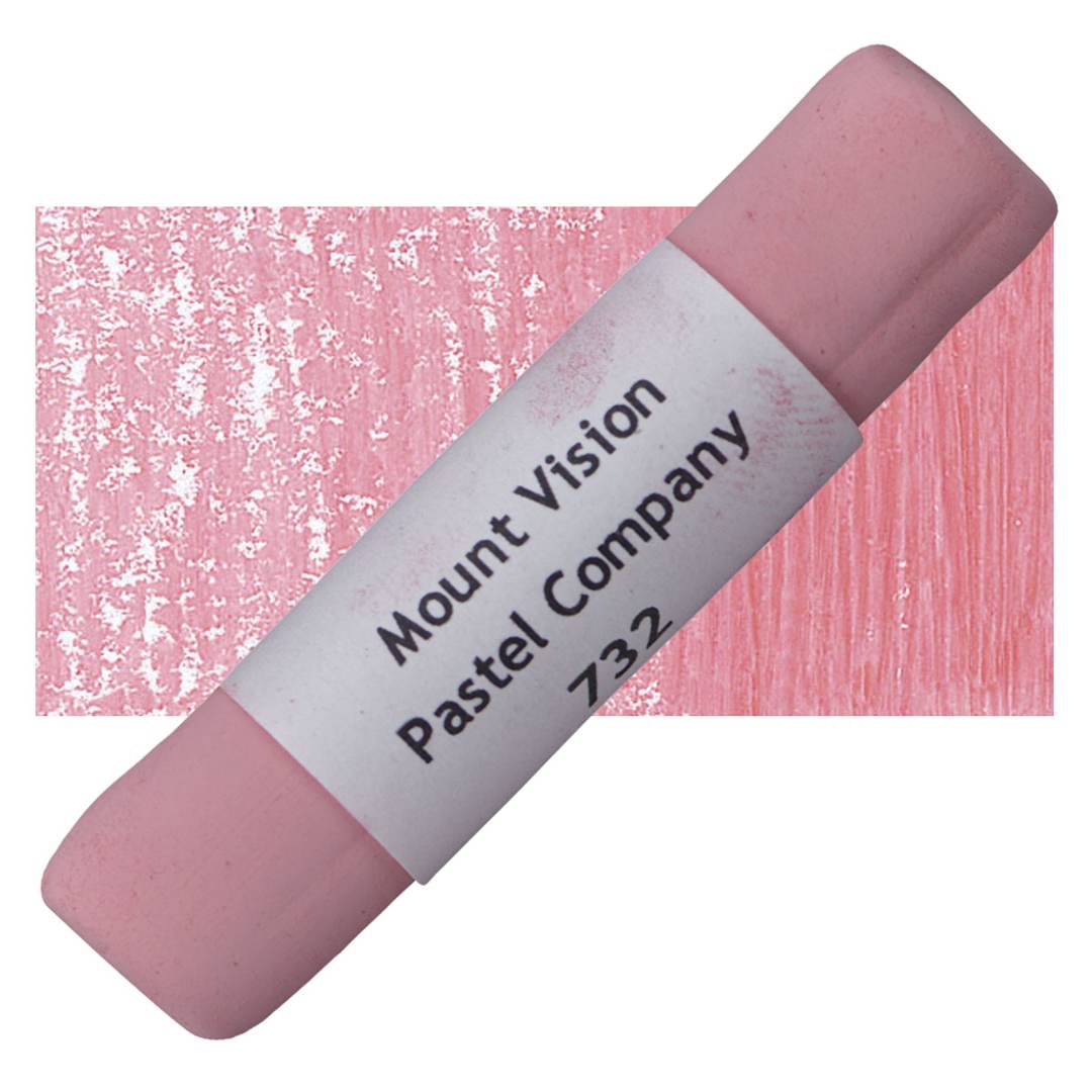 Open in modal - Mount Vision Handmade Pastel - Warm Red 732 pastel and swatch