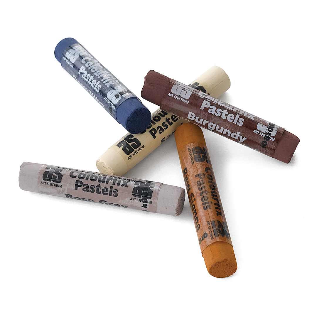 Open in modal - Art Spectrum Colourfix Soft Pastels - Assorted Pastels shown in loose pile