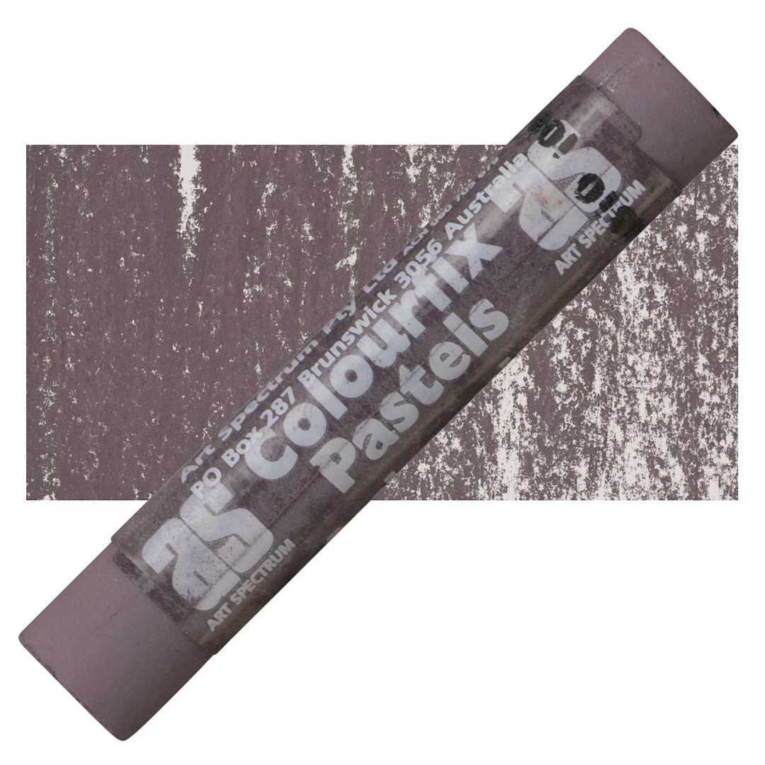 Open in modal - Art Spectrum Colourfix Soft Pastel - Aubergine pastel and swatch