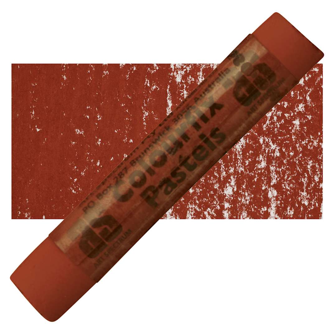 Open in modal - Art Spectrum Colourfix Soft Pastel - Terra Cotta pastel and swatch