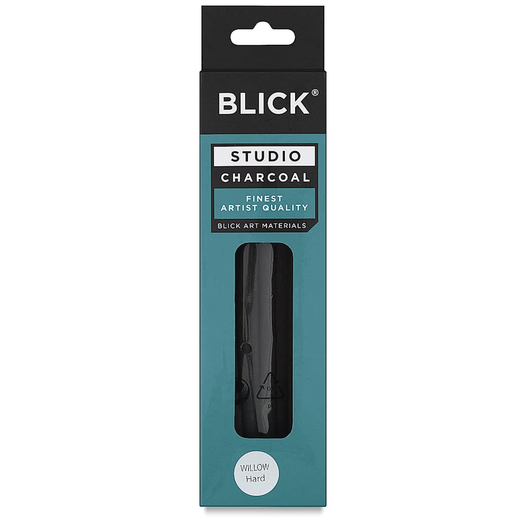 Open in modal - Blick Studio Willow Charcoal - Hard, Box of 12 (packaging)