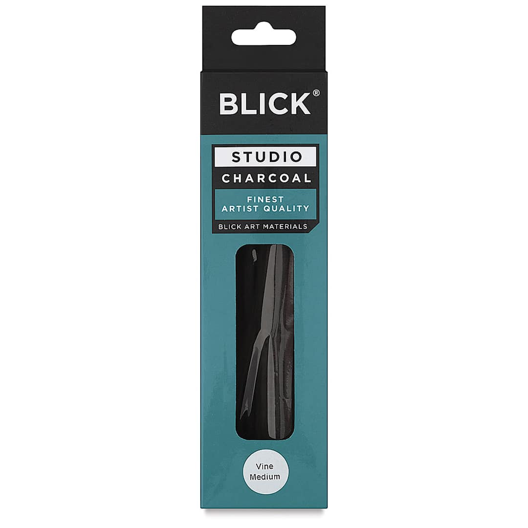 Open in modal - Blick Studio Vine Charcoal - Medium, Box of 12