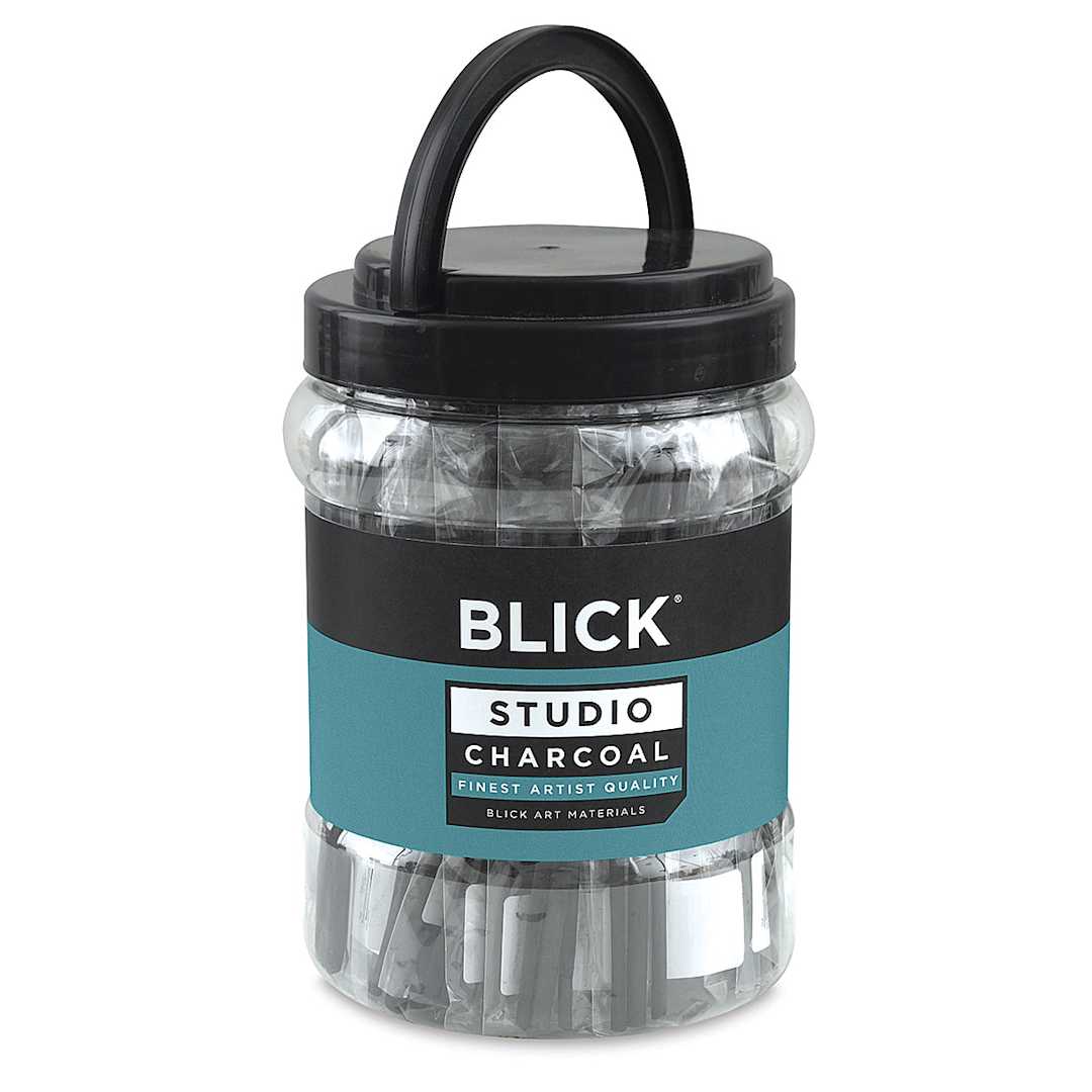 Open in modal - Blick Studio Vine Charcoal - Canister of 144