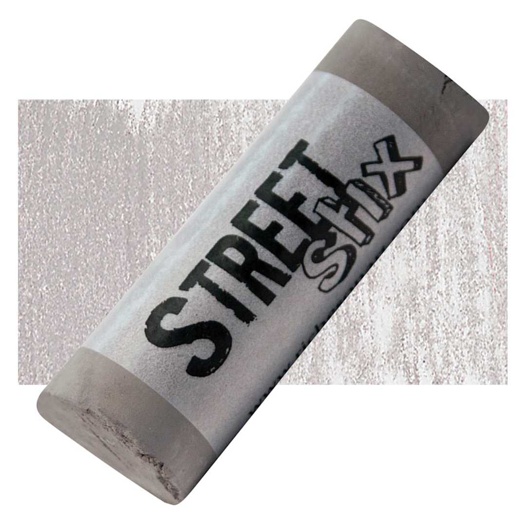 Open in modal - Richeson Street Stix Pavement Pastel - Grey 165 pastel and swatch