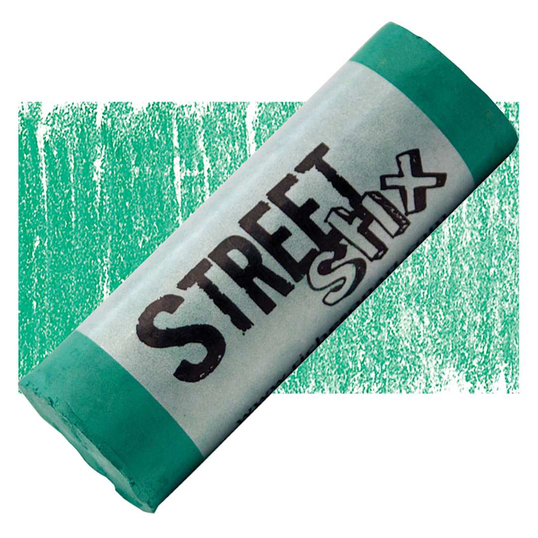 Open in modal - Richeson Street Stix Pavement Pastel - Green 23 pastel and swatch