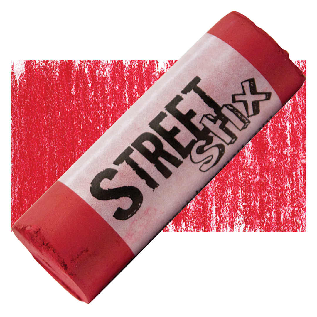 Open in modal - Richeson Street Stix Pavement Pastel - Red 137 pastel and swatch