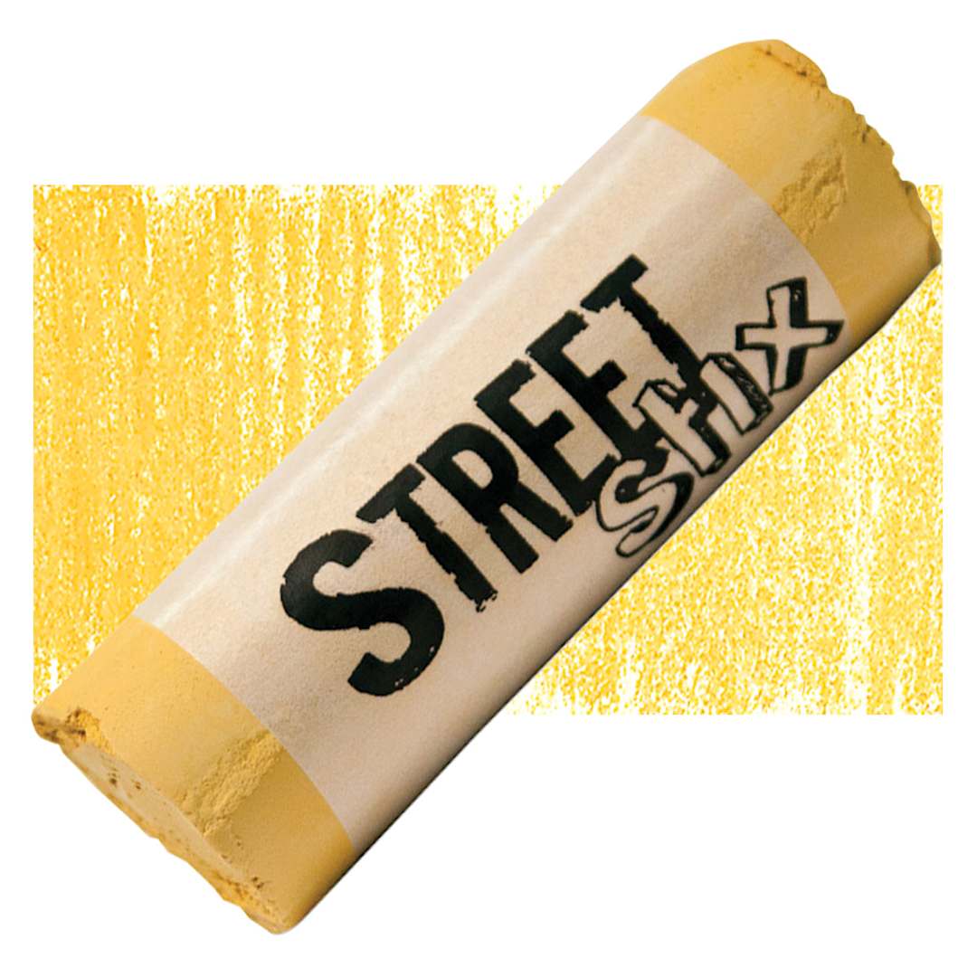 Open in modal - Richeson Street Stix Pavement Pastel - Yellow 76 pastel and swatch